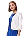 GRACE KARIN Women's Sexy Flowy Shrug Knit Sweater Coat Drape Cardigans Bolero for Dress (Ivory,S)