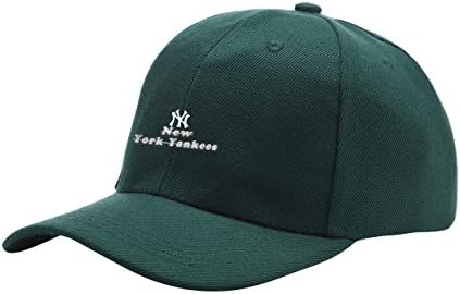 NewCents Embroidered Logo Adjustable Green Peaked HatDad Cap