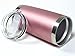 CHILLOUT LIFE 20 oz Stainless Steel Tumbler with Lid & Gift Box | Double Wall Vacuum Insulated Travel Coffee Mug with Splash Proof Slid Lid | Insulated Cup for Hot & Cold Drinks, Rose Gold Tumbler
