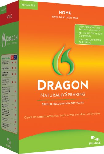 Dragon NaturallySpeaking Home, European Version 11.5