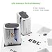 EBL 5 Slot 9V Li-ion Rechargeable Battery Charger for TENS Smoke Detector Multimeter Alarm System etc - USB Input Port