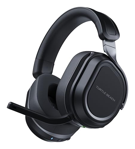 Turtle Beach Stealth 700 Negro Playstation Auriculares de Juego Inalambricos con 80hr Batería, Altavoces de 60 mm, Transmisores Duales y Bluetooth para PS5, PS4, PC y moviles
