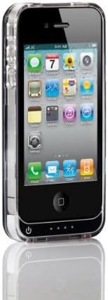 Casepower CASE - 100 External Protective Battery Case for iPhone 4S/4 - Retail Packaging - Black