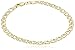 14k Yellow Gold Diamond-Cut Curb Link Bracelet, 7.5