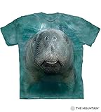 The Mountain Men's BF Manatee T-Shirt, Teal, X-Large