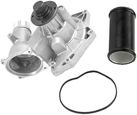 BMW v8 (06-10) Water Pump + Pipe w/ METAL impeller SALERI