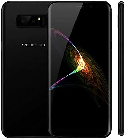 Meiigoo Note 8, 4GB+64GB,Dual Back Cameras, Face & Fingerprint Identification, 5.99 inch Dual-side 3D Arc Glass Android 7.0 MTK6750T Octa Core up to 1.5GHz, Network: 4G(Black)