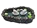 GlitZGlam Mini Swan Pond - Love is in the Air! Miniature Swan Pond for Fairy & Garden Accessories