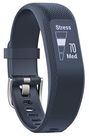 Garmin vivosmart 3 Fitness-Tracker - verstecktes gestik- & tapaktiviertes OLED-Touchdisplay, Herzfrequenzmessung am Handgelen