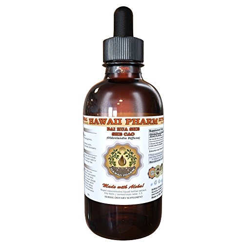 Bai Hua She She Cao (Oldenlandia Diffusa) Tincture, Dried Roots Liquid Extract, Hedyotis Diffusa, Herbal Supplement 2 oz