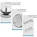 LuckIn Retractable Clothesline Stainless Steel Clothes Dryer with Adjustable Stainless Steel Rope String Hotel Style Heavy Duty, 9.2 Ft, Polished Chrome Finish
