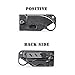 BELK #1 Thin Card Knife Carbon Black Miniature Hobby Craft Folding Knives with 1mm(0.039In) Depth, 1.5in Length Blade for School & Home & Office Routine