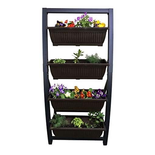 LARGE Vertical Gardening Stackable Planters by Mr. Stacky Grow More Using Limited Space And