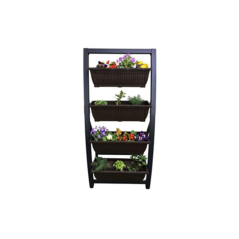 LARGE Vertical Gardening Stackable Planters by Mr. Stacky Grow More