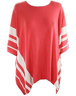 calvin klein women side stripe poncho size L/X wmn