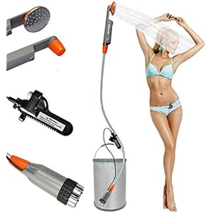FLYFISH Camping douche set draagbare outdoor camping douche campingdouche met dompelpomp voor privédouche auto wassen…