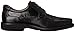 ECCO Men's Seattle Bicycle Toe Oxford,Black,41 EU/7-7.5 M US