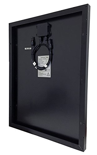 Instapark SP Series Mono-crystalline Photovoltaic PV Solar Panel Charge Controller NOT Included, 50 Watt - Thumbnail 2