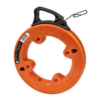 Klein Tools 56001 1/8-Inch Wide Steel Fish Tape, 50-Foot