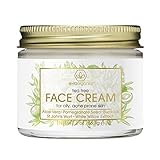 Tea Tree Oil Face Cream - For Oily, Acne Prone Skin Care Natural & Organic Facial Moisturizer with 7X Ingredients For Rosacea, Cystic Acne, Blackheads & Redness 2oz Era-Organics