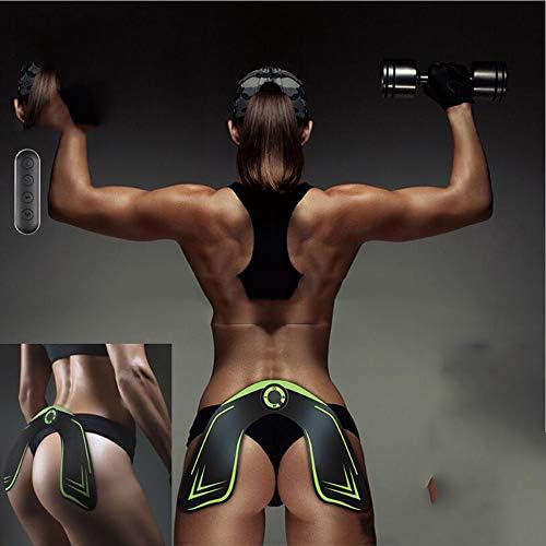 FMKYQ EMS Hip Trainer Intelligent Electric Beauty Hip Meter Charging Models Help To Enhance, Stimulate, Firm And Shape The Hips