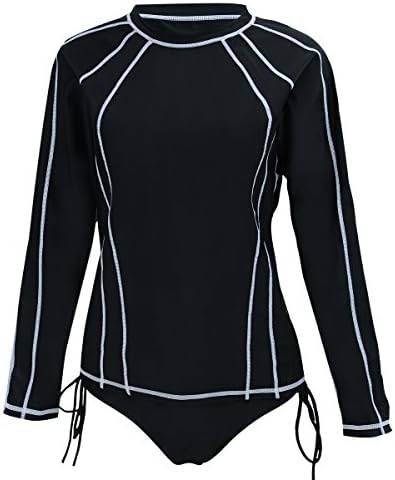 long sleeve rash guard womens plus size