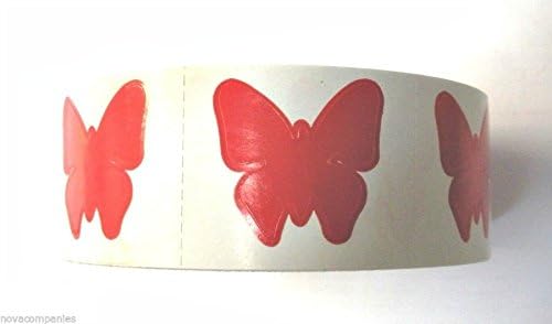 Butterfly Tanning Sticker Or Scrapbooking Crafts 100 CT -NOT A ROLL