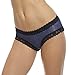 Sofishie Sexy Midnight Open Back Bow-Tie Panty/Panties/Underwear - Blue Lace - Medium
