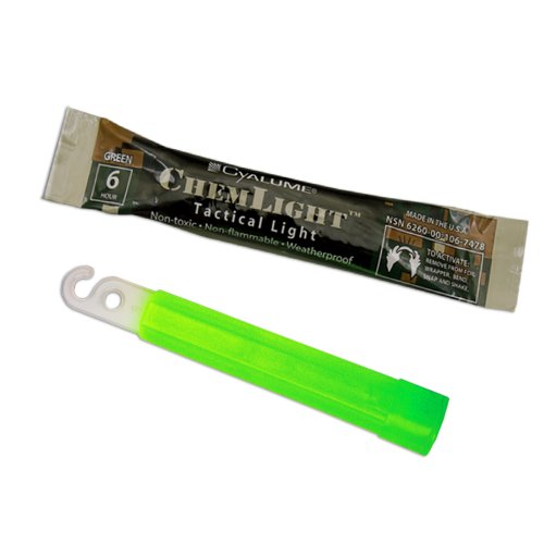 Cyalume 974780 ChemLight Military Grade Chemical Light Sticks 6 Hour