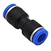 Quick Connect Fittings 8mm or 5/16 OD - 10 Pack Plastic Push to Connect Fittings Tube Straight Connect 8 Mm to 8 Mm Push Fit Fittings Tube Fittings