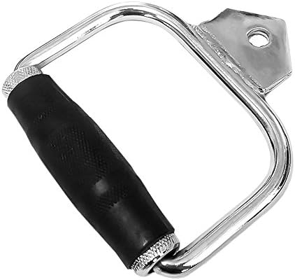 ActionEliters Premium Handle Cable Attachment - Closed Handle Stirrup Cable Attachment with Rubber Handgrip