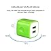 Wall Charger, FiveBox 3 PACK Dual Port Portable Travel Adapter for iPhone SE / 7/7s 6s / 6 / 6 Plus, iPad Air 2 Pro/mini 3,Samsung Galaxy S8, S7 Edge S6 Edge, Note4/5, Android, HTC, Google, Nokia