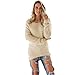 Women Sweaters,Haoricu Womens Casual Solid Long Sleeve Jumper Sweaters Blouse