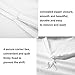 Edilly 3 Piece Duvet Cover Set Queen Size,100% Premium Washed Cotton Duvet Cover White,Ultra Soft and Easy Care,Simple Style Bedding Set