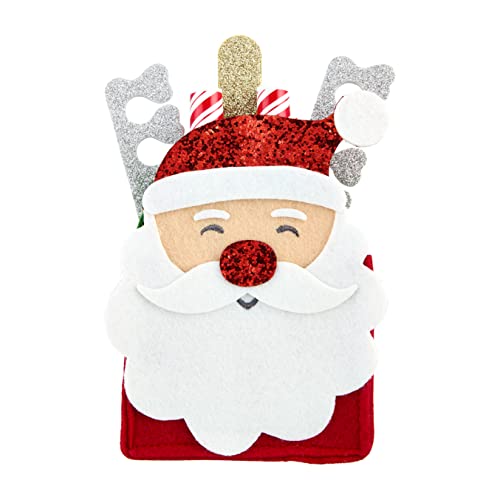 Mud Pie Kids Christmas Nail Polish Set, Santa, 5" x 3 1/2"