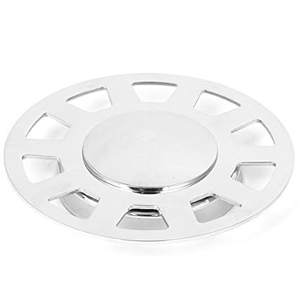 eDealMax 75 mm Diámetro de la forma redonda de dos vías fregadero Cap dren de piso