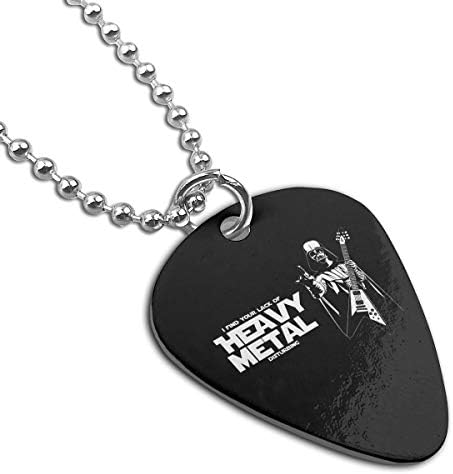 Metallica Guitar Pick Pendant Necklace Keychain