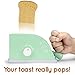 Wood Eats! Pop-Up Toaster Playset with Butter, Jam, and Coffee Cup (10pcs.) by Imagination Generation