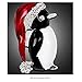 Zittop Premium Quality Christmas Penguin Brooch Christmas Brooch Elegant Pin Brooch Cute Penguie Shape Brooch Fashion Jewelry Gift for Women