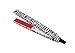 Bundle Monster Portable Mini Travel 0.5”Ceramic Tourmaline Plates Flat Iron Hair Styling Straightener US – COLOR: ZEBRA PRINT