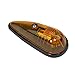 Kaper Teardrop Amber Roof Light Truck Cab Clearance Marker Light Turn Signal Light Complete (5)