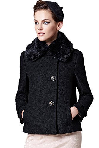 ladies short wool jackets