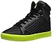 Zumba Women's Street Fashion High Top Dance Workout Shoes Walking, Black, 8