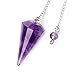 BRCbeads Nice Faceted Healing Point Chakra Pendant Variation Colors and Material for Necklace Making
