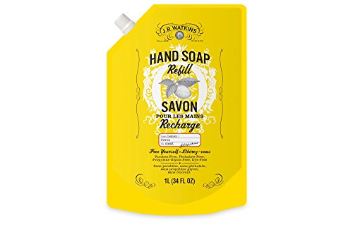 J.R. Watkins Lemon Liquid Hand Refill 34 fl oz , pack of 1