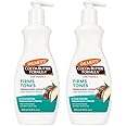 Palmer's Cocoa Butter Formula Skin Firming Body Lotion, Toning & Tightening Cream with Q10, Collagen & Elastin, Pump Bottle, 13.5 Oz. (Pack of 2)