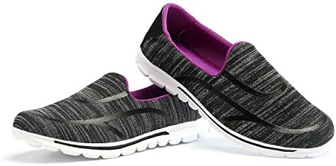 VIGSHOENIA Performance Women's Lightweight Go Walking Shoe (9, Gray)