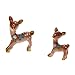 Flameer Miniature Garden Decor - 10 pcs Cute Deer Figurines Miniatures Fairy Garden Crafts Decoration Accessories