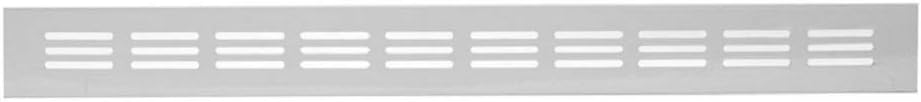 500 x 40 mm Aluminium White Ventilation Grille Web Plate Ventilation Aluminium Grille Furniture Grille Furniture Ventilation