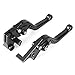 GZYF Motorcycle CNC Pair Short Black Brake Clutch Levers for Kawasaki Ninja 250R 2008-2012/ Ninja 300 2013